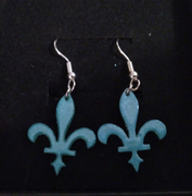 Fleur de lis earrings